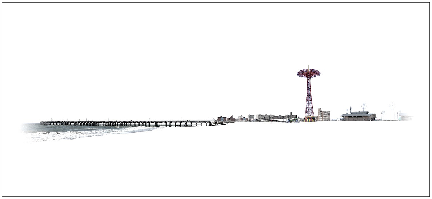 Marc Harrold, Coney Island
Diasec mounted C-print, 26 x 57 in.