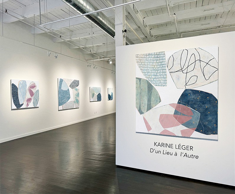 Karine Leger: D’un Lieu à l’autre (From One Place to Another) - Installation View