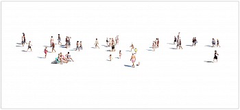 Marc Harrold - Beach 31 26 x 57 in.