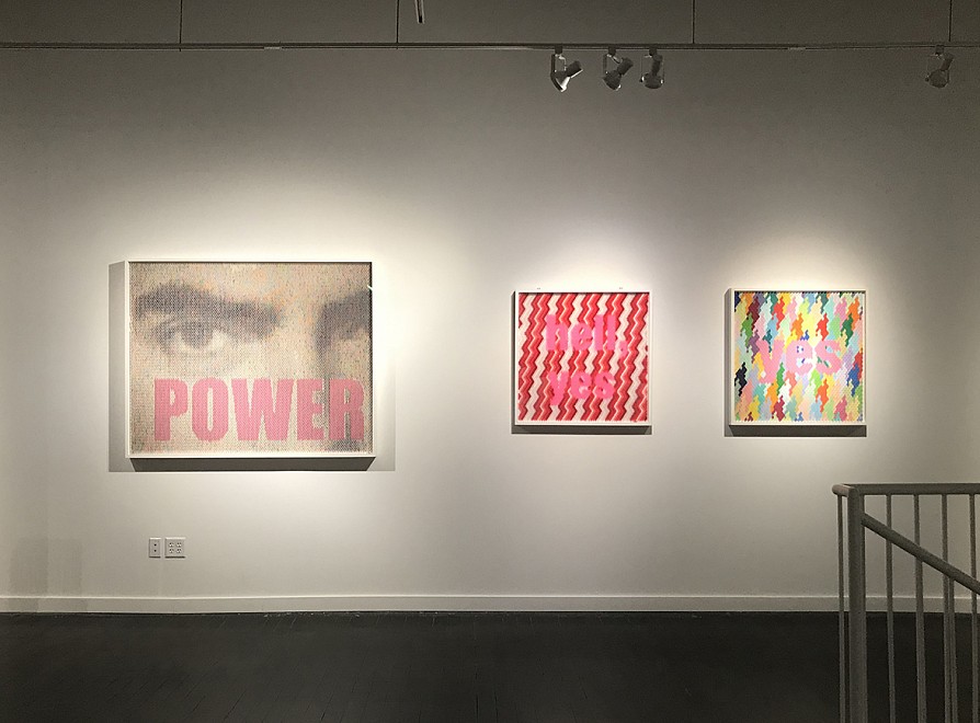 "Text Messages" Invitational Exhibition - Installation View
