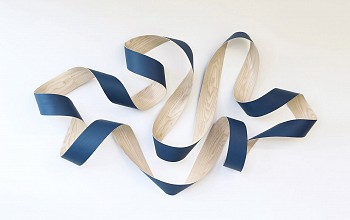 Jeremy Holmes - Untitled Blue (Sold) 41 x 77 x 10 in.