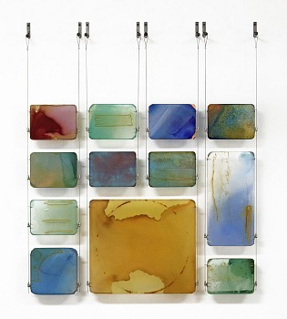 Work: Cool Embrace (Sold) 47 x 39 x 4 inches