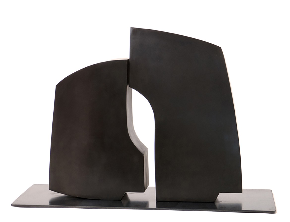 Pascal Pierme, Confidence (black patina)
Steel, 16 1/2 x 24 x 10 in. or 24 x 36 x 12 in.