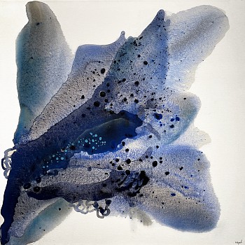 Muriel Napoli -&nbsp;Lotus 23 1/2 x 23 1/2 in.