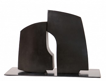 Pascal Pierme Sculpture - Confidence (Black Patina) 16 1/2 x 24 x 10 in. or 24 x 36 x 12 in.