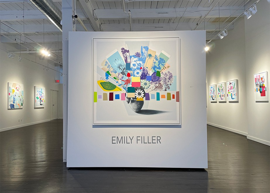 Emily Filler: Wild Flowers - Installation View