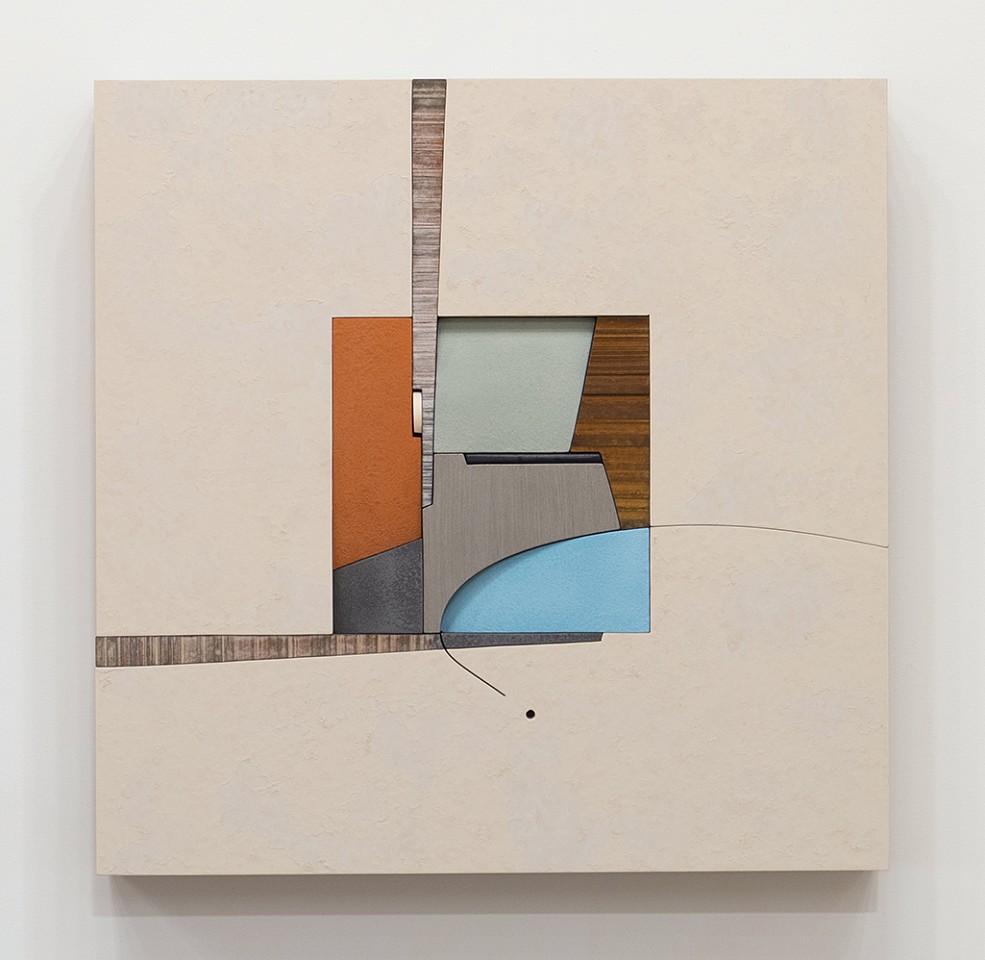 Pascal Pierme, Geobody No. 5
Mixed media on panel, 20 x 20 in.