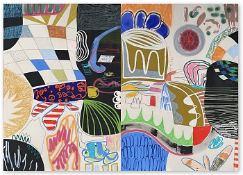 Thai Mainhard - Peripheral Vision 80 x 112 in.