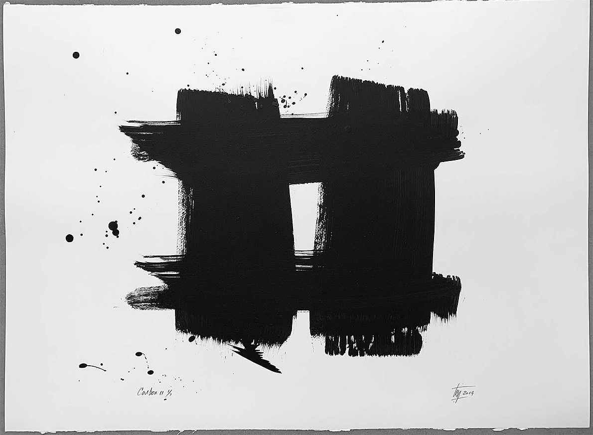 Tim Forbes, Carbon 14 Series No. 11
Acrylic on watercolor paper, 22 x 30 in.
