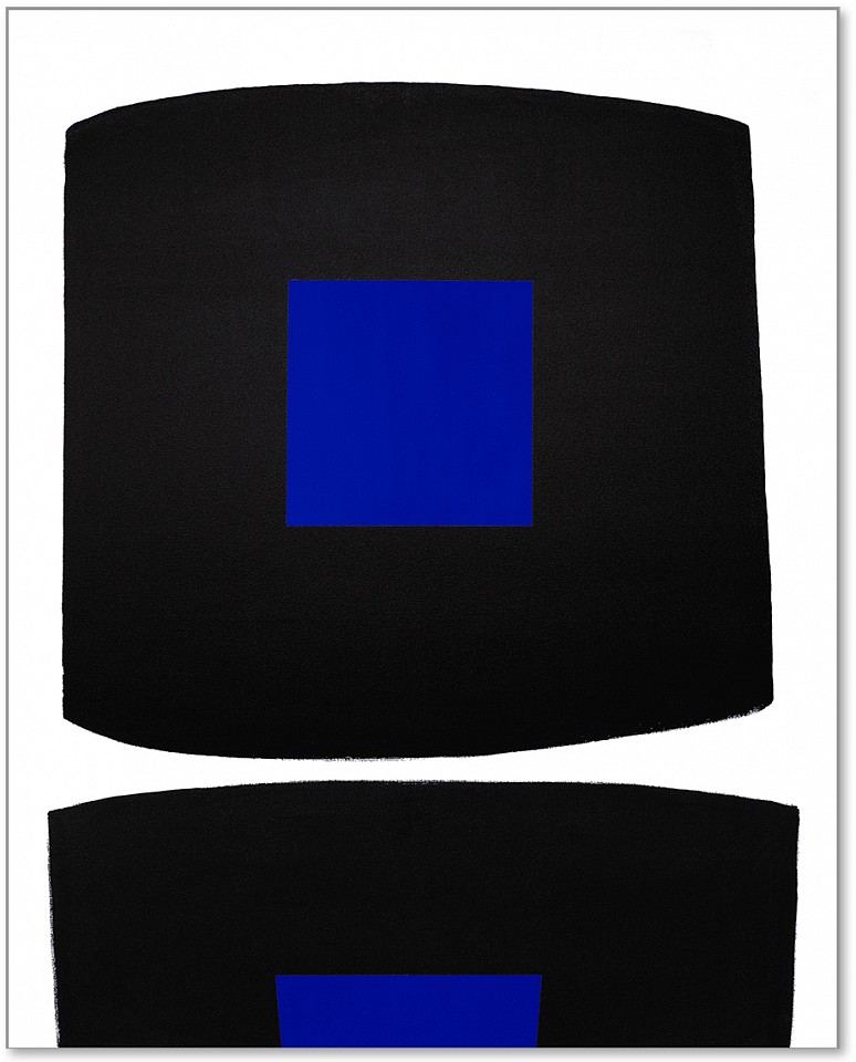 Tim Forbes, Plate 9 with Blue
Acrylic on canvas, 60 x 48 in.