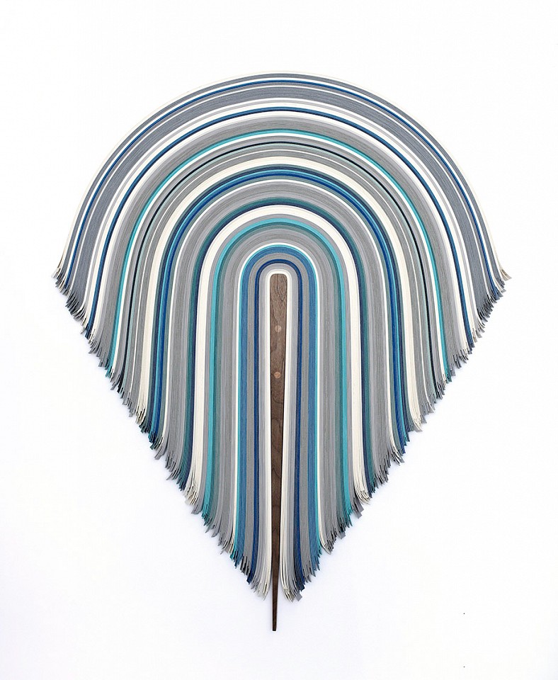 Derrick Velasquez, Untitled 416 (Sold)
Vinyl and walnut, 42 x 35 x 1 in.