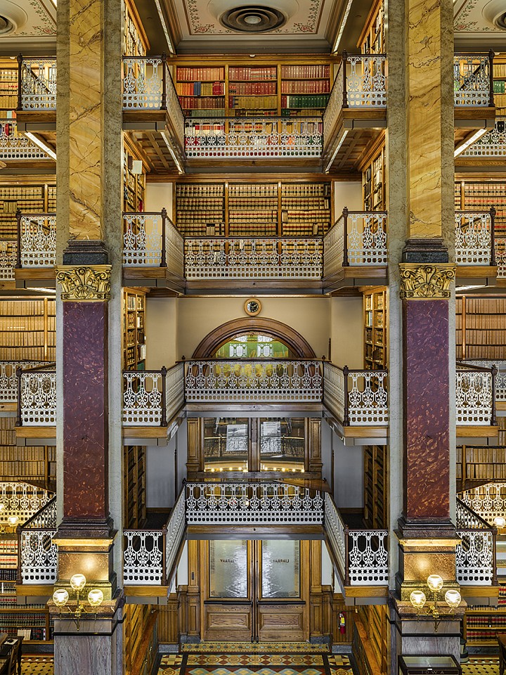 Christos Palios, State Law Library (Entrance Study)
Archival pigment print, 53 x 40 inches, image size, additional sizes available