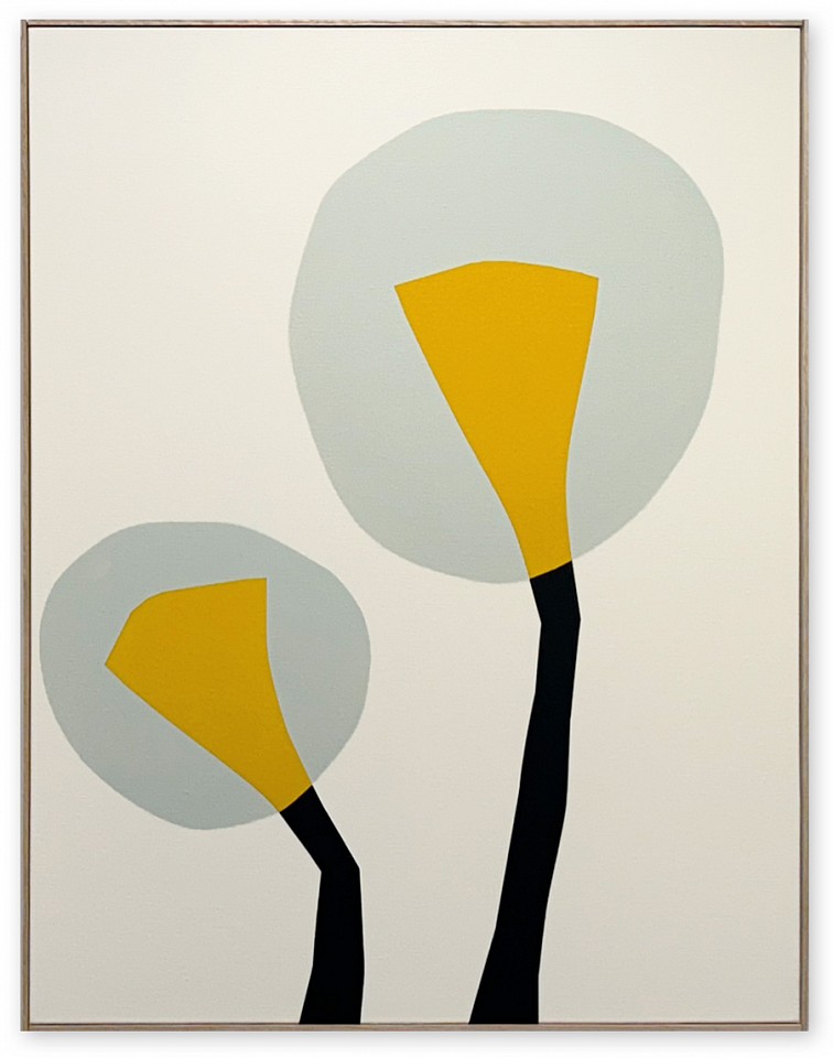 Francois Bonnel, Lovage
Acrylic on linen, 39 3/8 x 31 1/2 in.