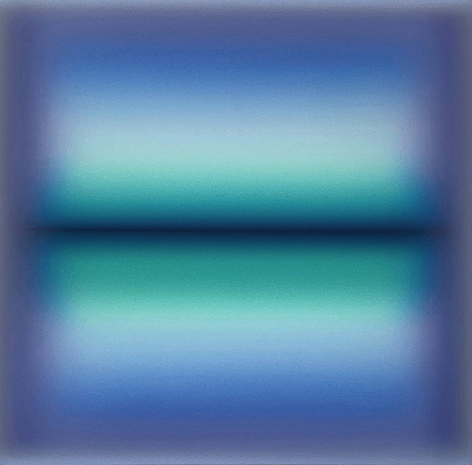 Patrick DeAngelis, Blue Window
Oil on canvas, 40 x 40 in.