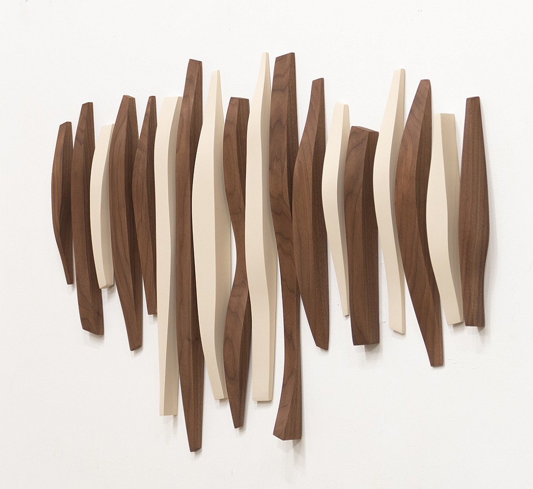 Pascal Pierme, Origines Tribe 1
Walnut, 22 1/2 x 52 1/4 in.
