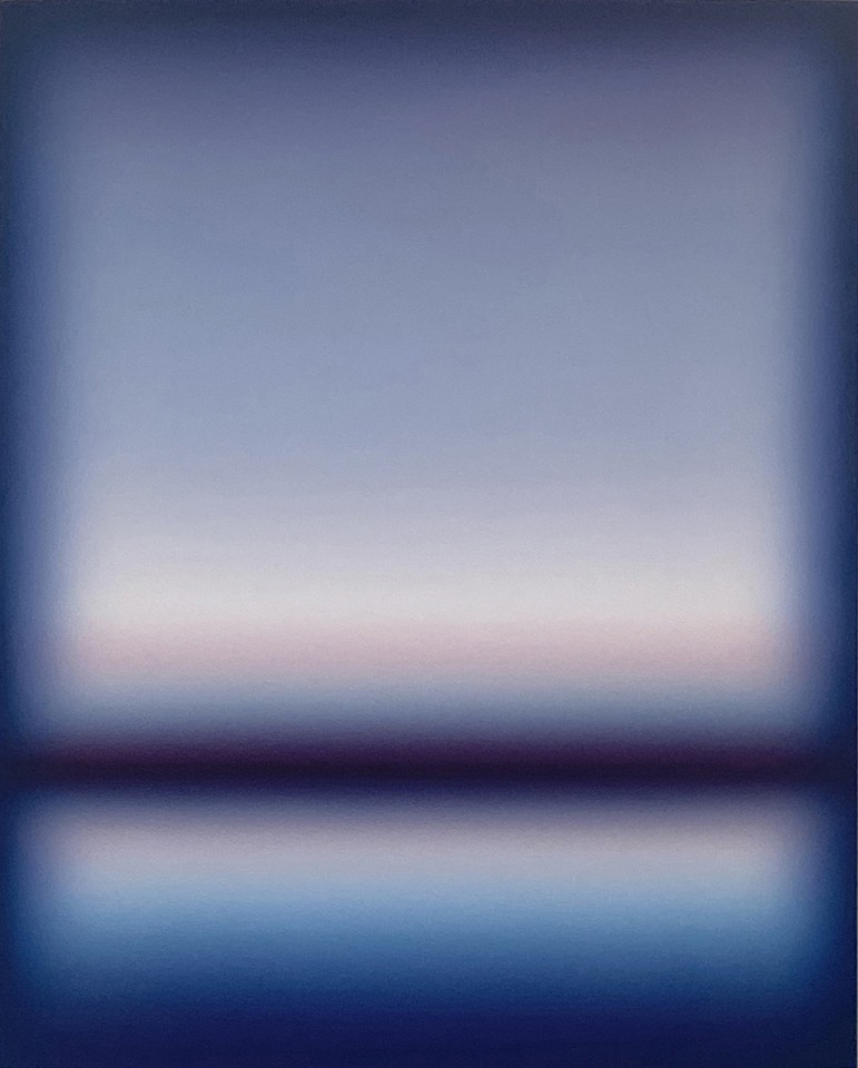 Patrick DeAngelis, Harmonic Chord in Blue
Oil on canvas, 50 x 40 in.