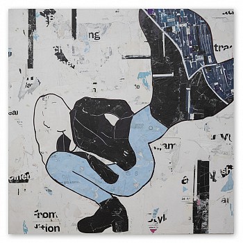 Jane Maxwell - Kick 60 x 60 in.