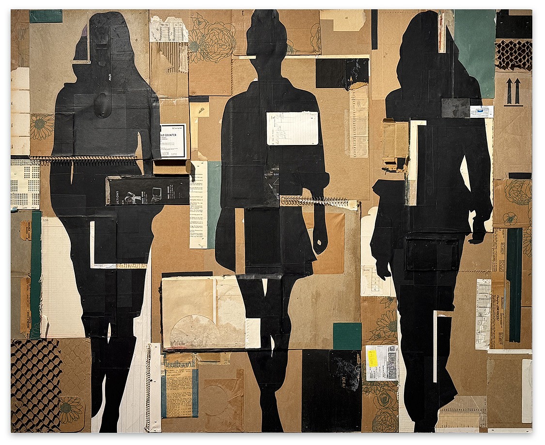 Jane Maxwell, In the Raw (On hold)
Mixed media on panel, 48 x 60 in.