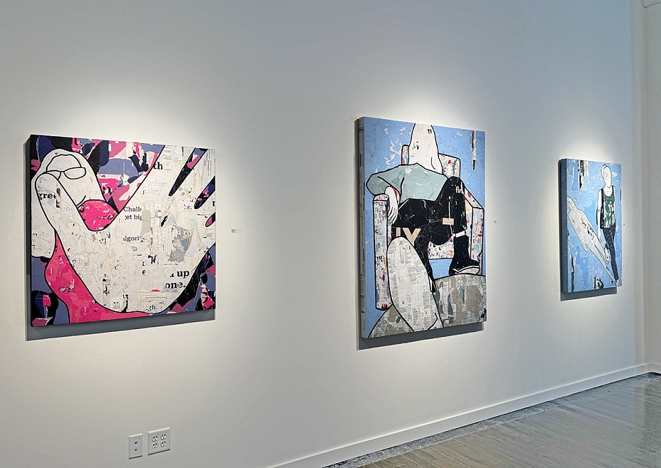 Jane Maxwell: "In Your Face" - Installation View