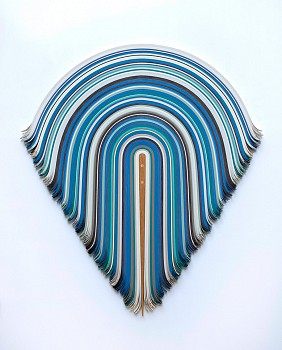 Work:&nbsp;Derrick Velasquez Untitled 506 42 x 35 in.