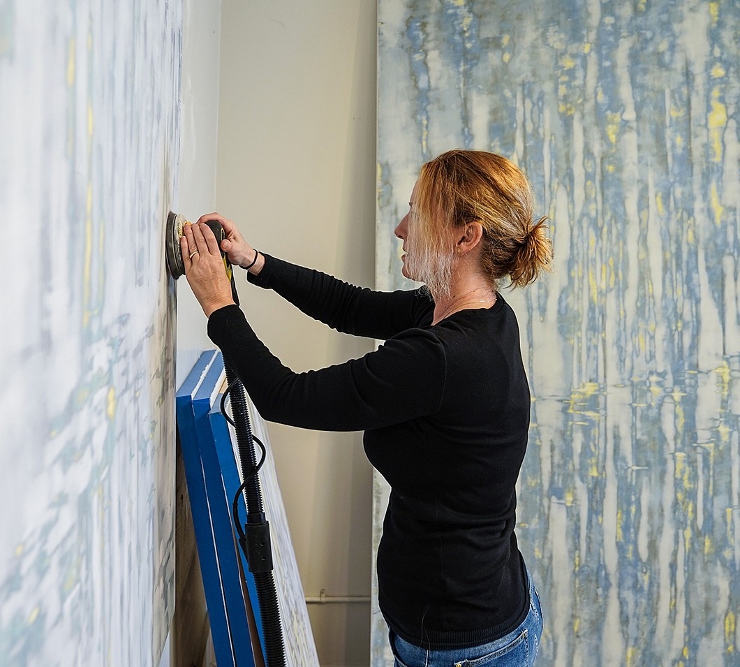 Audra  Weaser, Audra Weaser in studio