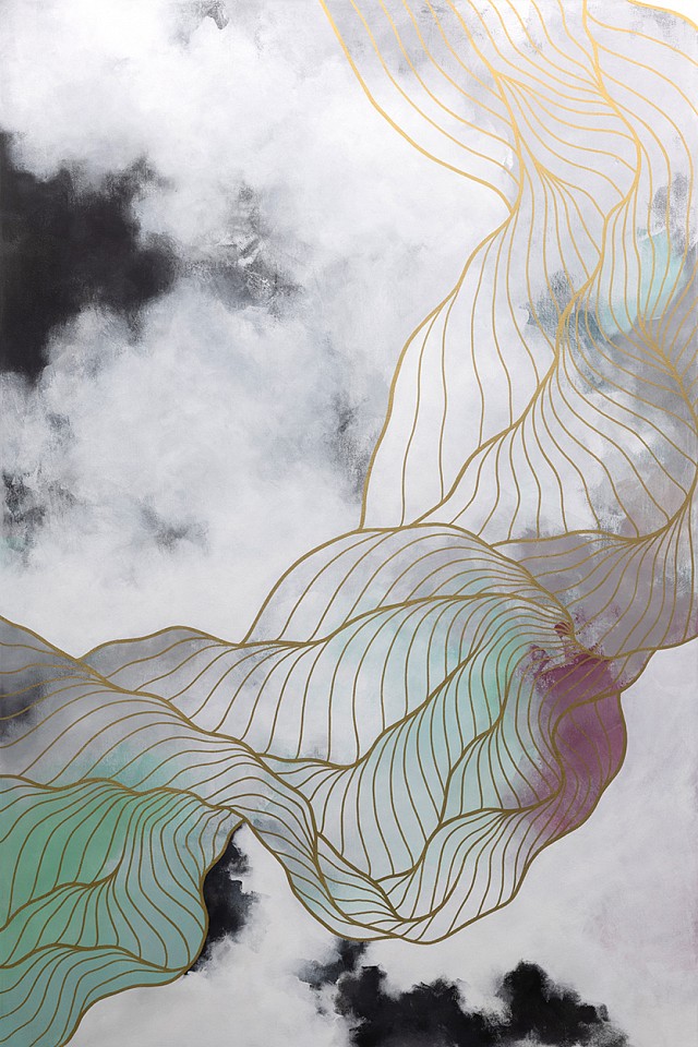 Tracie Cheng, When the Time Comes
Acrylic on canvas, 60 x 40 in.