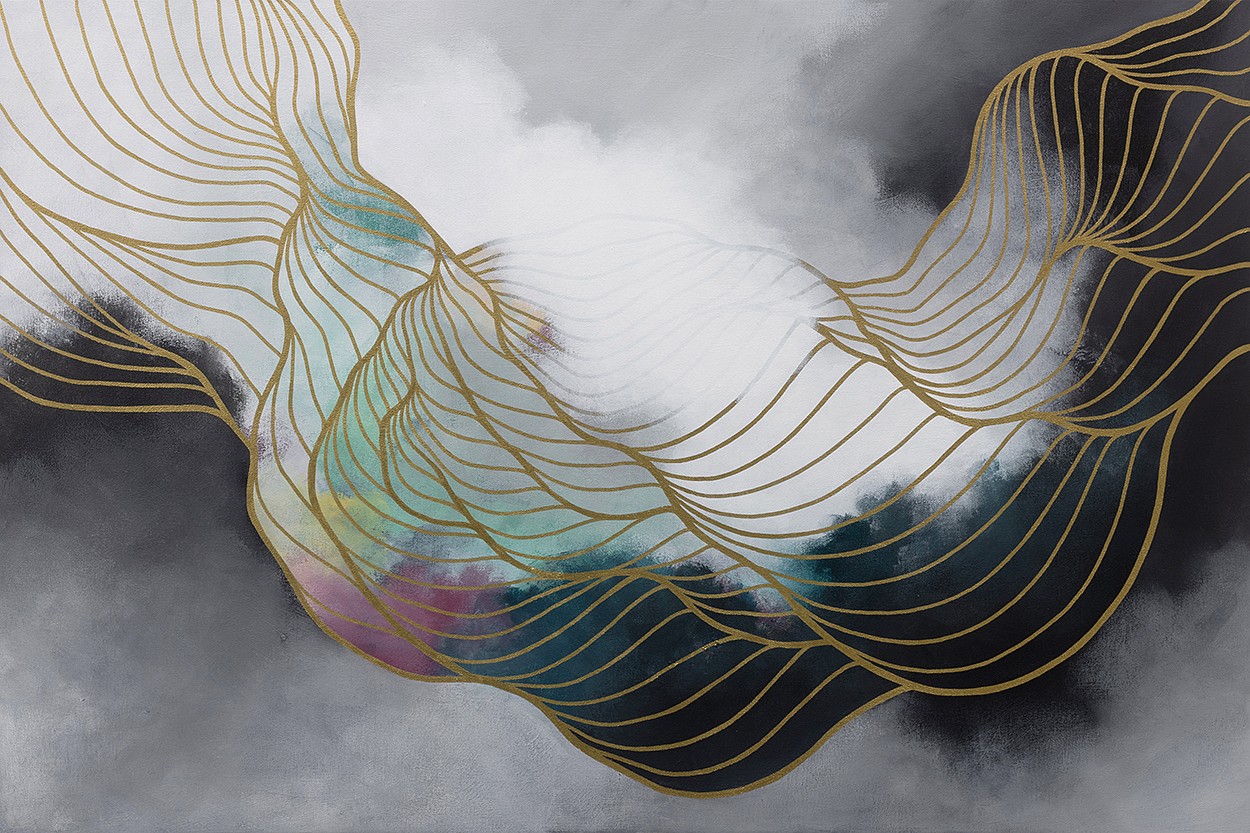Tracie Cheng, The Depths Cry Out
24 x 36 in.