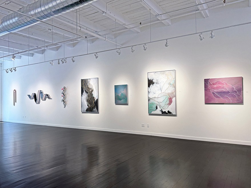 Bending Perception: The Fluid Line - Installation View