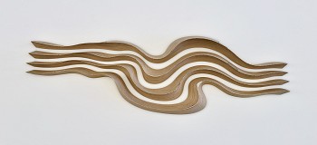 Daniel Mirchev -&nbsp;Hyper Zoom Series: Somewhere Out There 22 x 75 x 7 in.