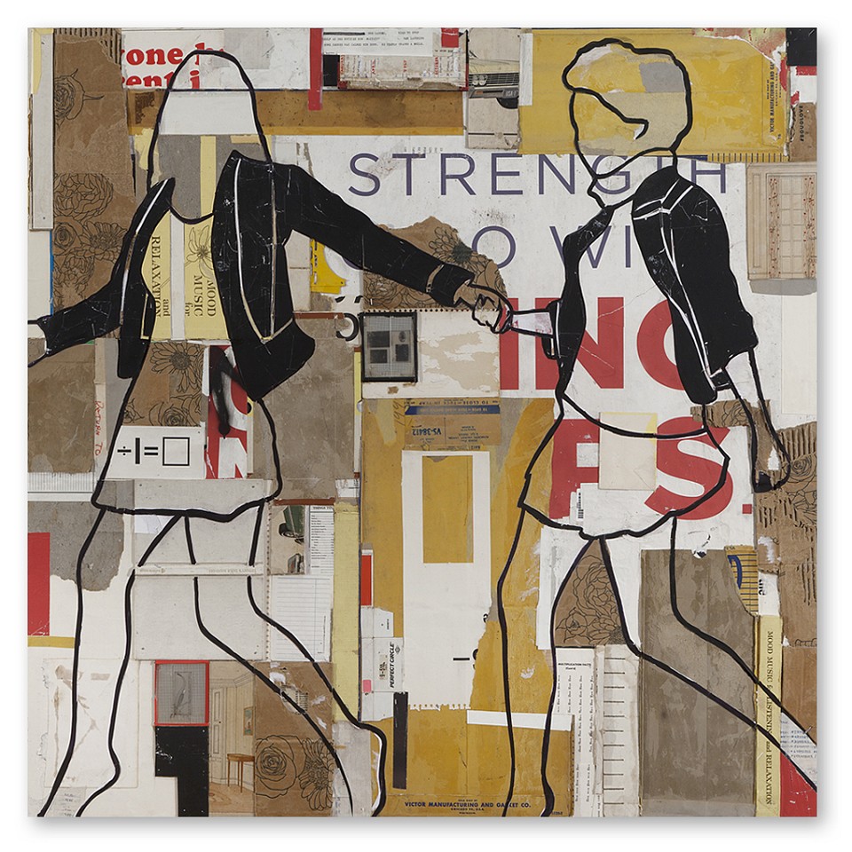 Jane Maxwell, Strength
Mixed media on panel, 48 x 48 in.