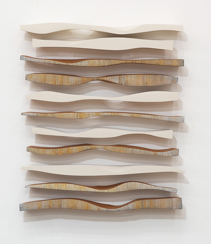 Pascal Pierme, Horizontal Thoughts 3
Painted mahoghany, 21 x 18 1/4 in.